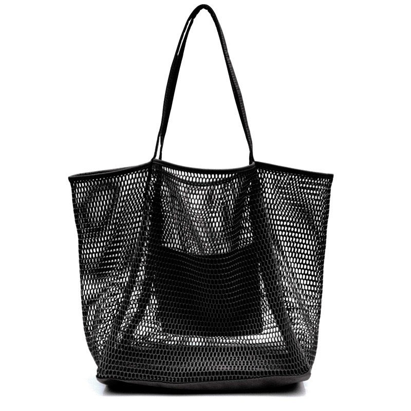 Spacious mesh beach bag Bowlift