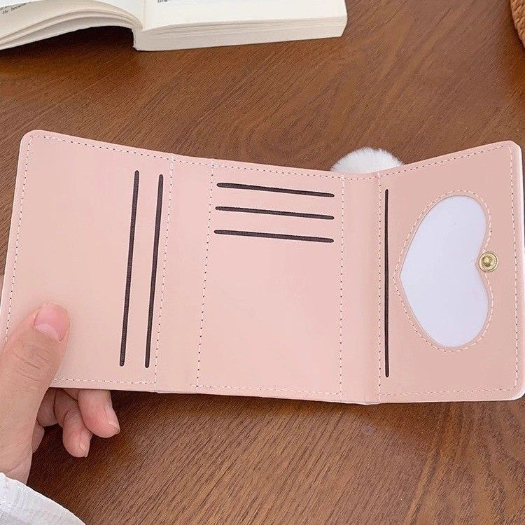 Cute Cartoon-Themed Mini Wallet Bowlift