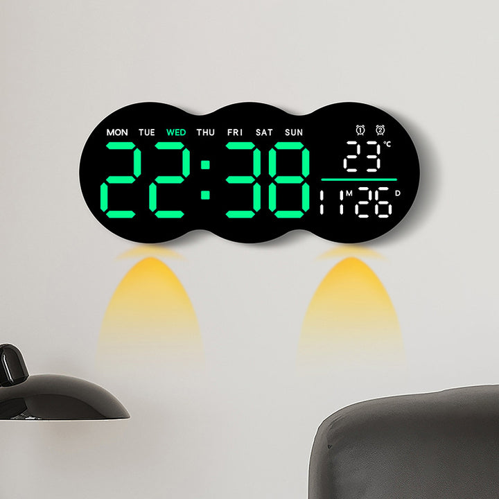Digital Multifunction Alarm Clock Bowlift