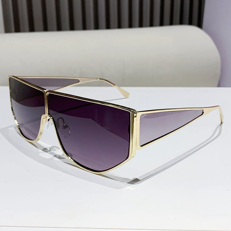 Men's Bold Statement Shield Sunglasses Bowlift