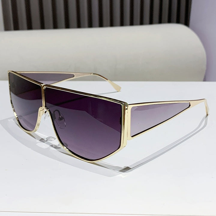 Men's Bold Statement Shield Sunglasses Bowlift