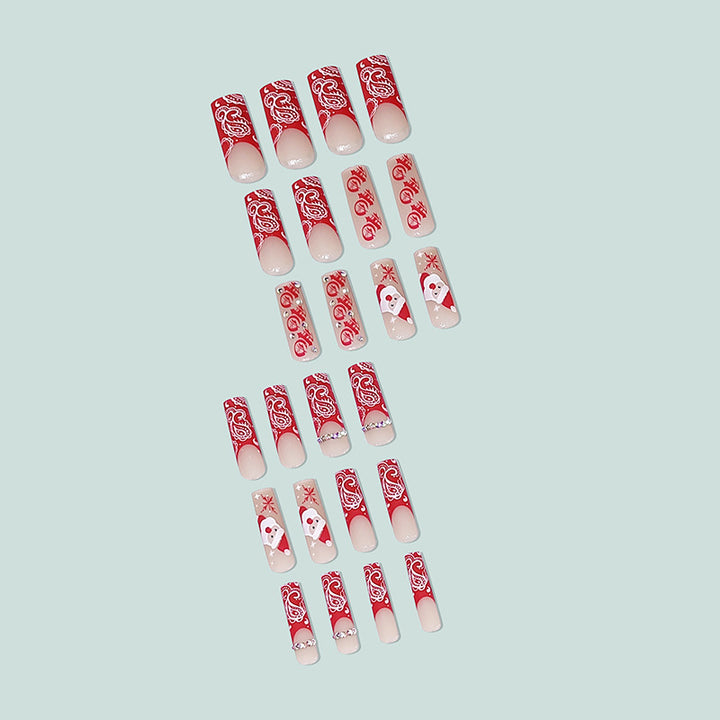 Creative Christmas Nail Art Bowlift