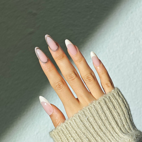 Elegant Stiletto Press-On Nail Set Bowlift