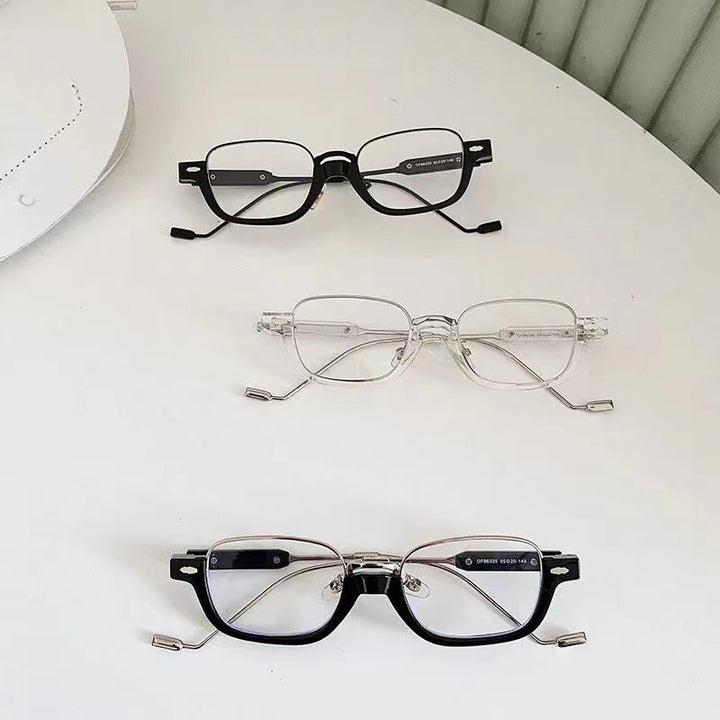 Fashionable Rectangular Glasses Bowlift