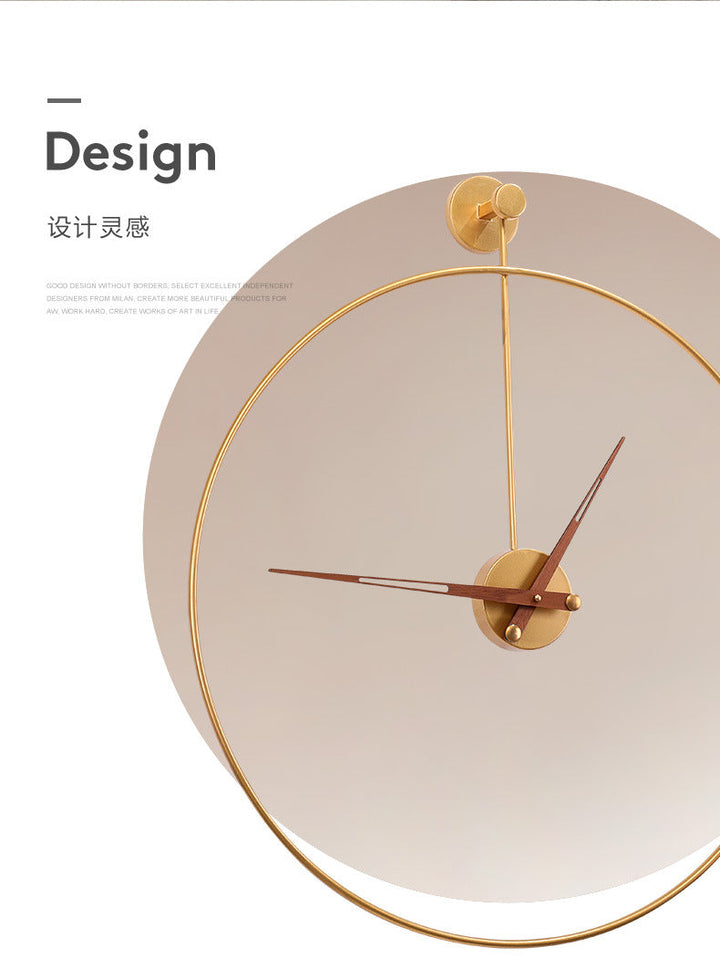 BowLift | Minimalist 16-Inch Wall Clock – Modern Silent Sweep Design