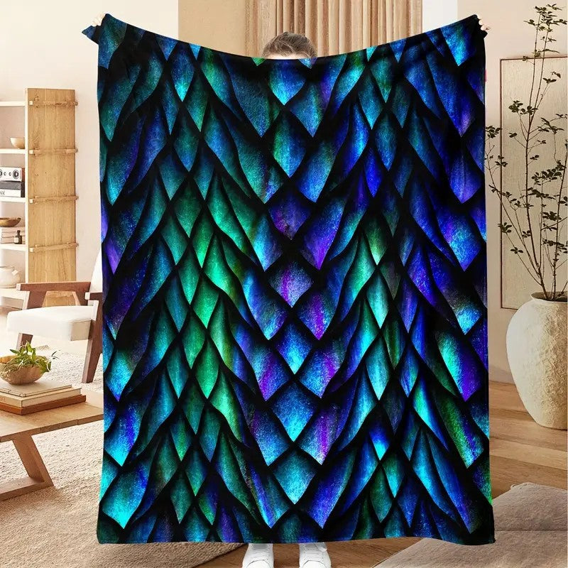 Large Decorative Throw Blanket