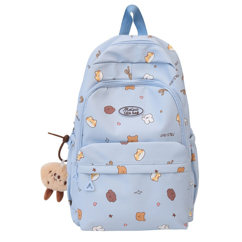 Cute Cartoon Character School Backpack Bowlift