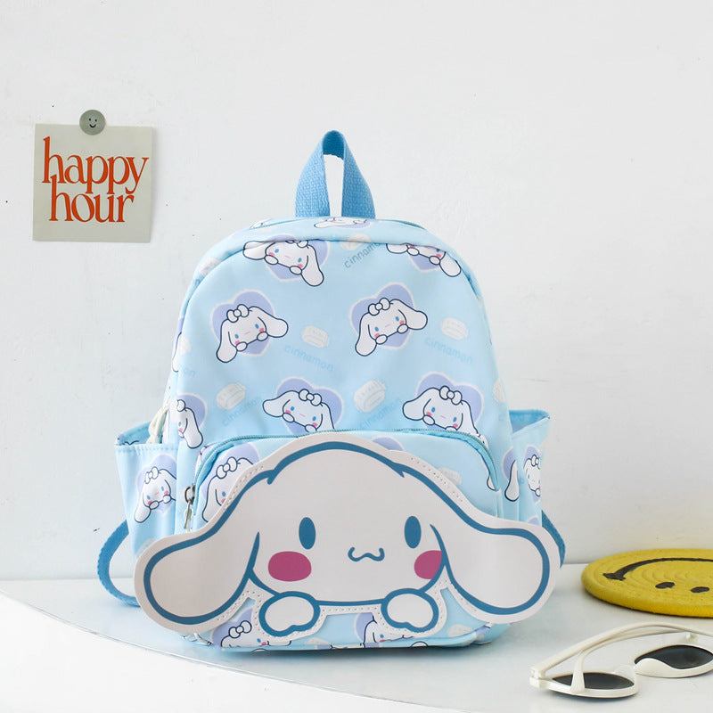 Cute Cartoon Bunny-Themed Backpack