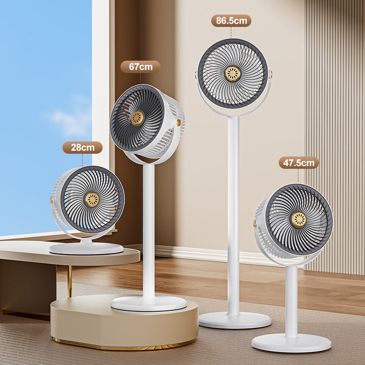 Unisex Adjustable 360-Degree Oscillating Fan Bowlift