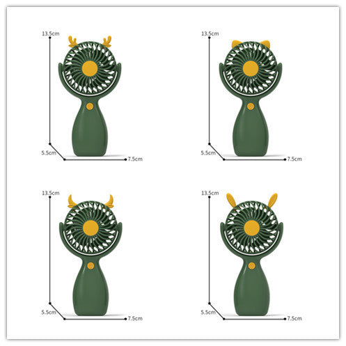 Women's portable handheld fan with creative design Bowlift
