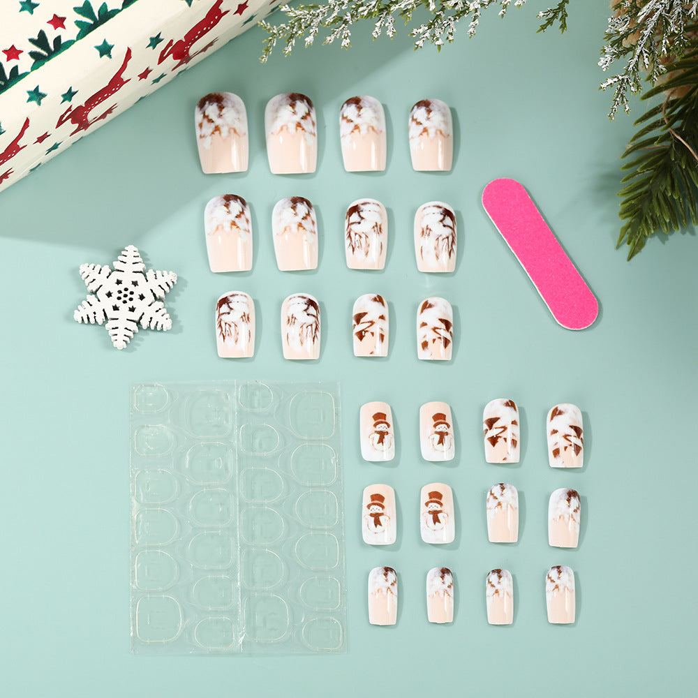 Creative Christmas Art Nails Bowlift