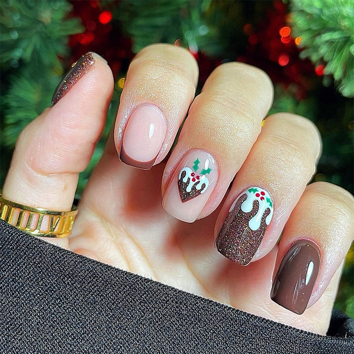 Creative Christmas Nail Art Bowlift