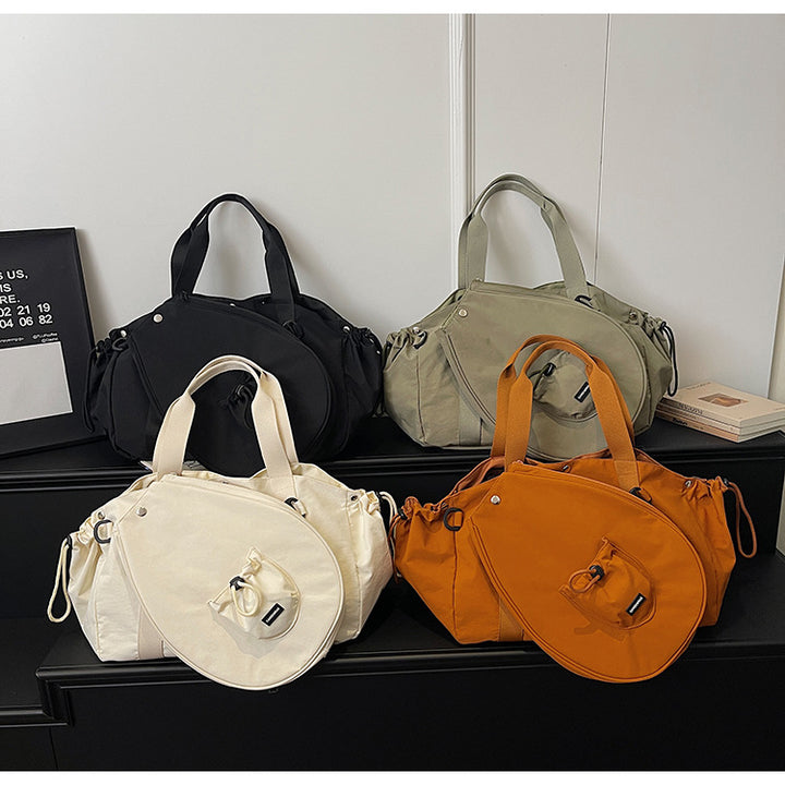 Elegant Shoulder Bag With Innovative Compartments Bowlift