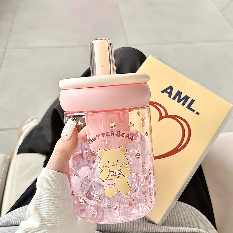 Ladies drinking cup with funny design Bowlift