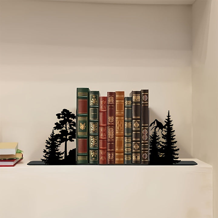 Artistic Landscape Bookends