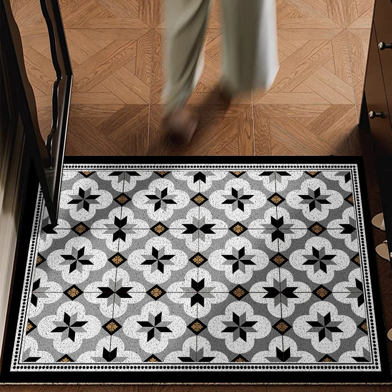 Decorative Floral Doormat