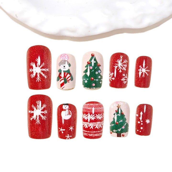 Holiday-Themed Nail Art Tips Bowlift