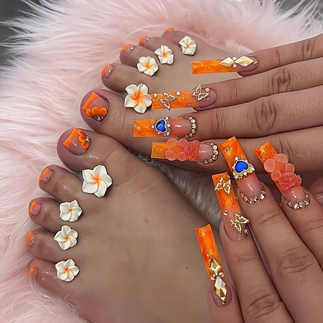 Creative Floral Nail Art Kit Bowlift
