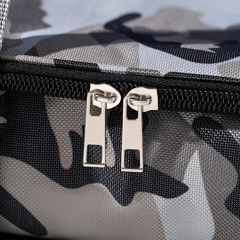 Insulated Camo Lunch Cooler Bag Bowlift