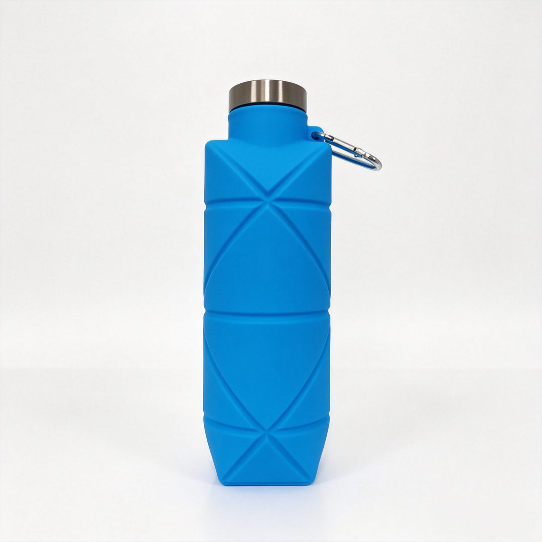 Insulated Geometric Silicone Sleeve Water Bottle Bowlift