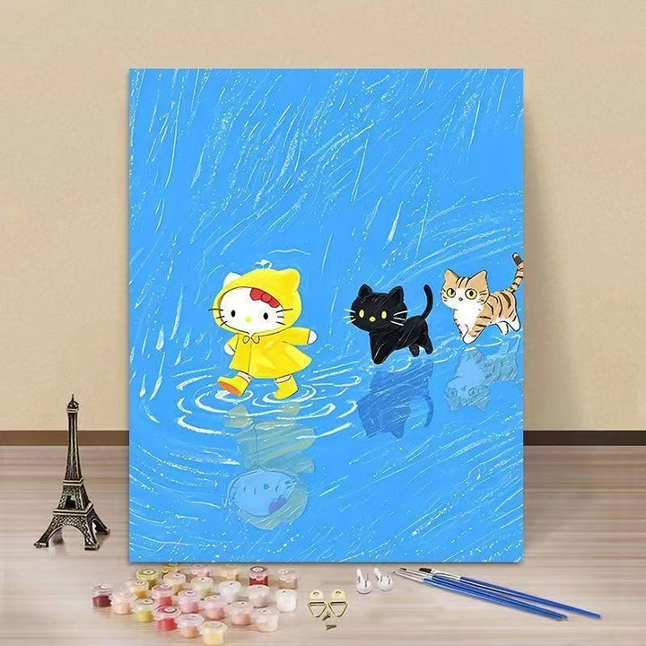 Cute Animal-Themed DIY Painting Kit Bowlift