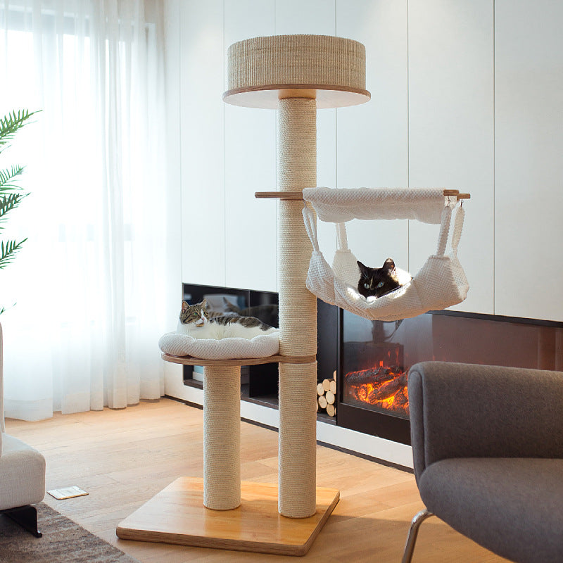 High-quality cat tree with multifunctional resting areas Bowlift