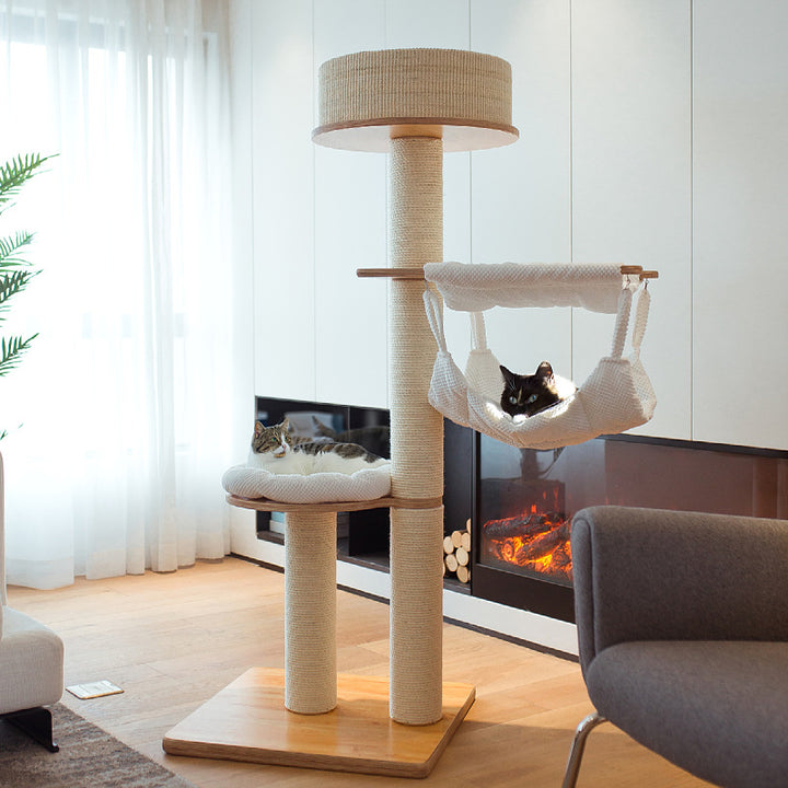 High-quality cat tree with multifunctional resting areas Bowlift