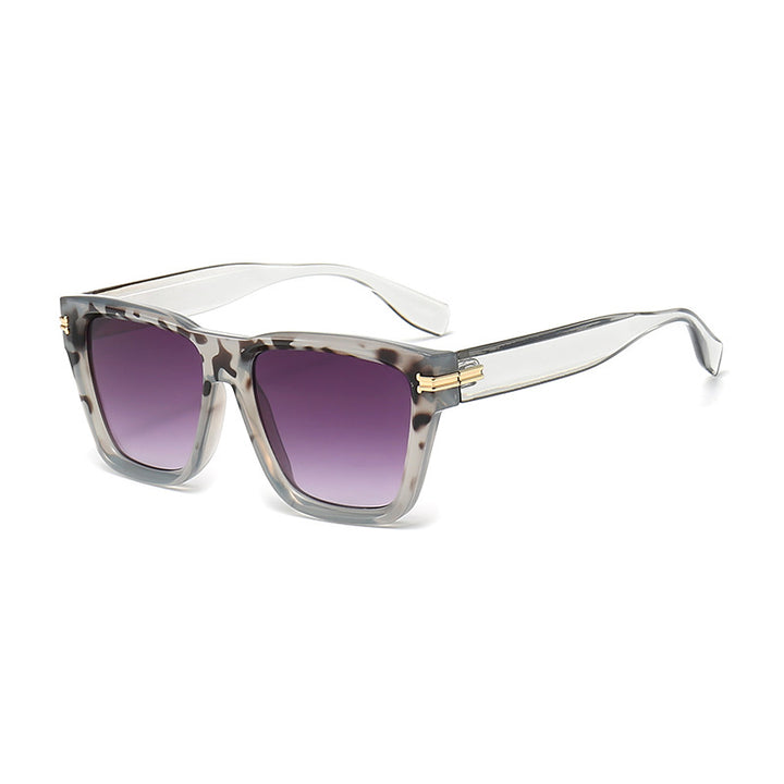 Women Modern Square Sunglasses with Exclusive Accents Bowlift