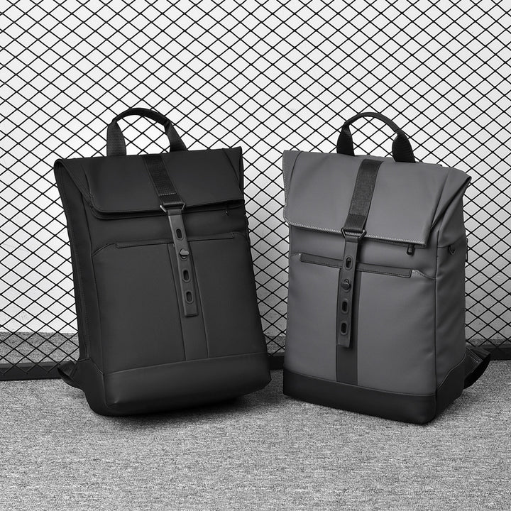 Modern Rolltop Travel Backpack Bowlift