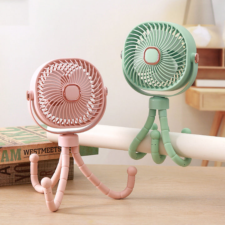 Flexible Tripod Mini Fan Bowlift