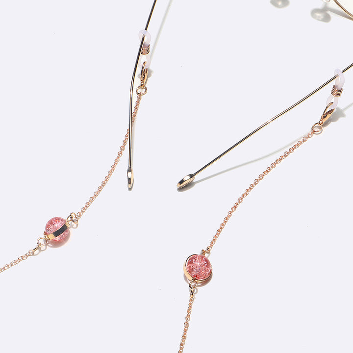 Luxurious Beaded Eyewear Holder Bowlift