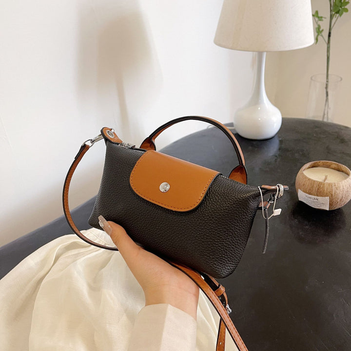 Chic Textured Mini Handbag Bowlift