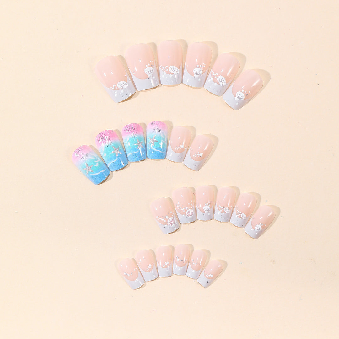 Coastal Themed Nail Art Decoration Set Bowlift