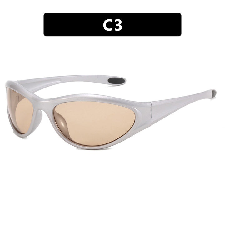 Women sporty sunglasses with polarized lenses and ergonomic design Bowlift