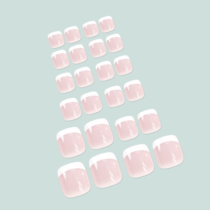 French Toenail Art Bowlift