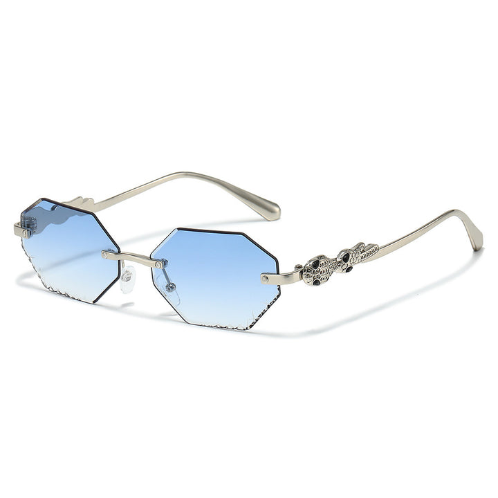 Fashion-Forward Statement Hexagonal Sunglasses Bowlift