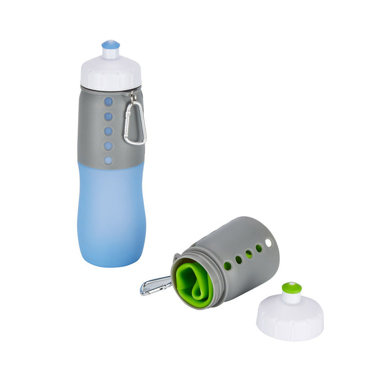Ladies Multifunctional Silicone Water Bottle Bowlift