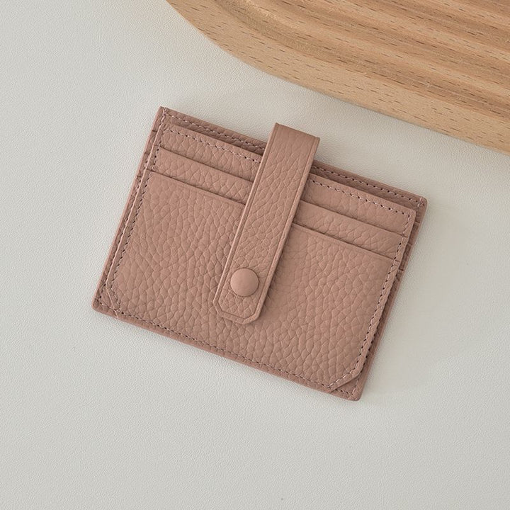 Premium Leather Cardholder Bowlift