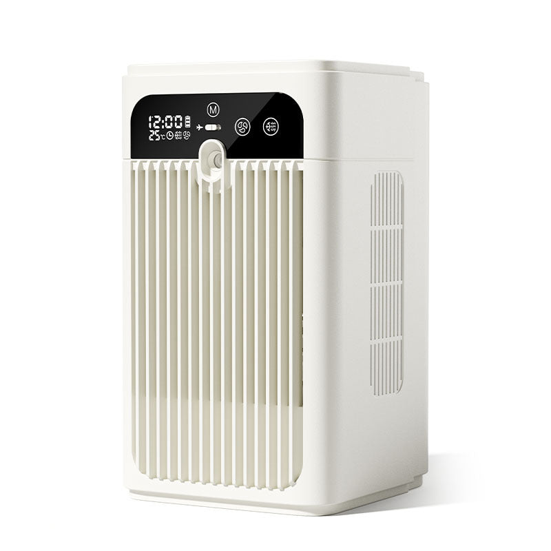 Unisex portable mini air cooler with USB operation and integrated evaporation function Bowlift