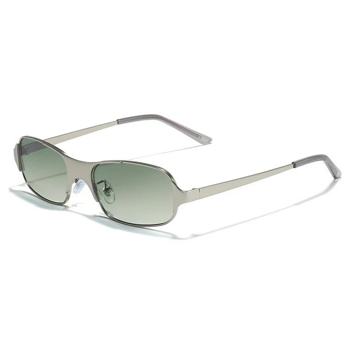 Women's modern rectangular sunglasses with UV protection and comfortable frame Bowlift