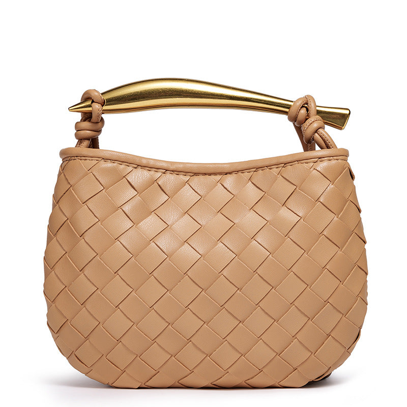 Stylish Woven Handbag Bowlift