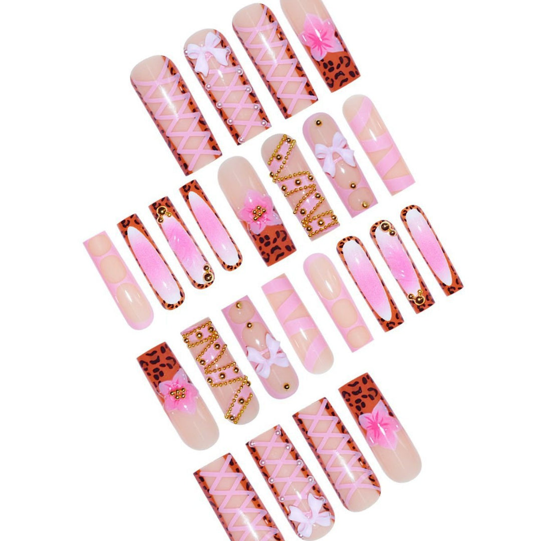 Embellished Decorative Nail Extensions Bowlift