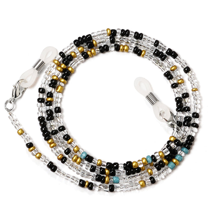 Colorful Artisan Beaded Eyewear Chain Bowlift