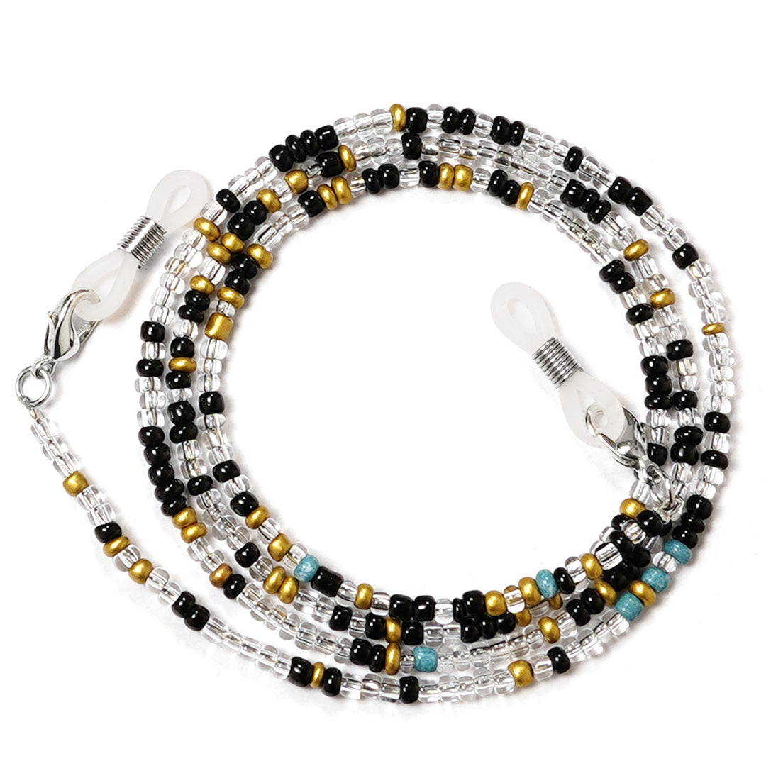 Multi-Pattern Beaded Eyewear Strap Bowlift