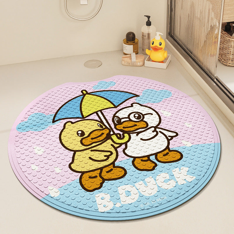 Playful Duck Bath Mat Bowlift