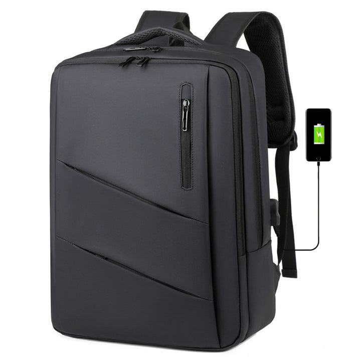 Sleek Vertical Laptop Backpack Bowlift