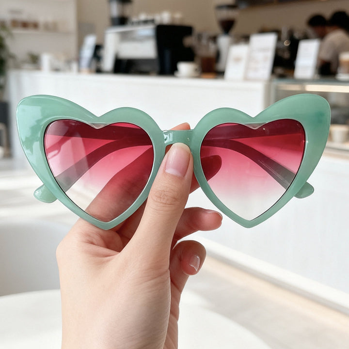 Vintage Heart-Frame Sunglasses Bowlift