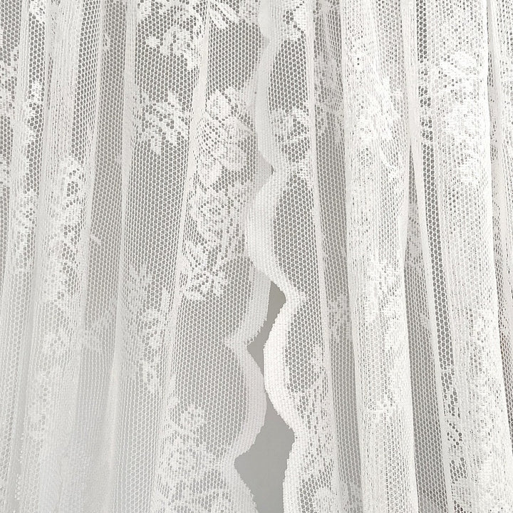 Elegant Lace Window Drapery
