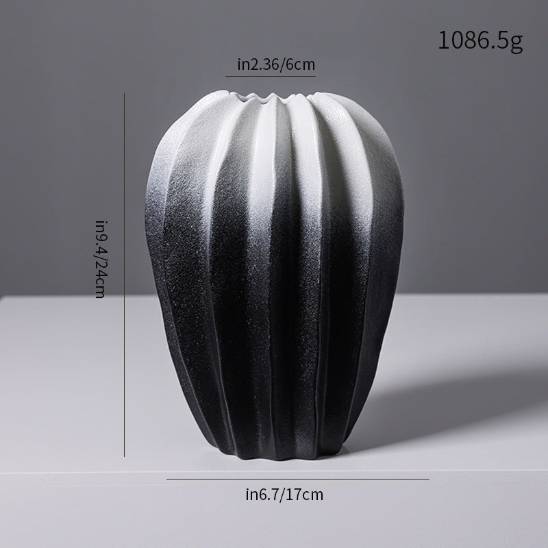 Modern Textured Ceramic Vase