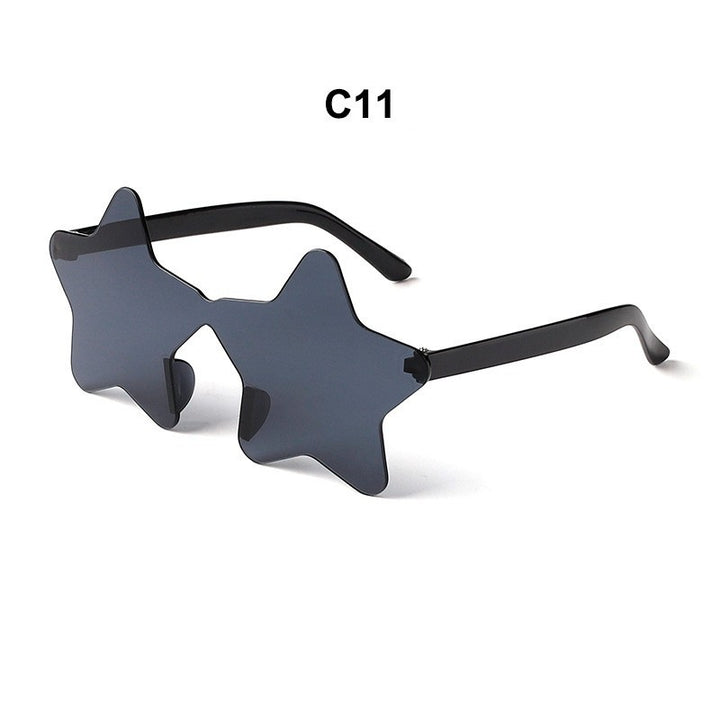 Ladies Star-Shaped Sunglasses Bowlift